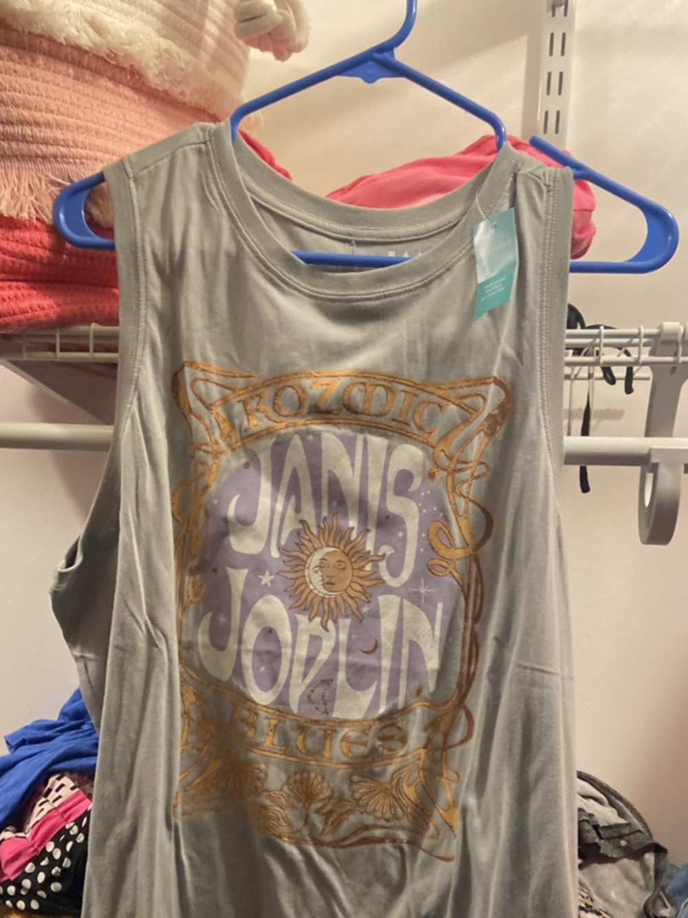 Maurices Janis Joplin Graphic Muscle Tank Top